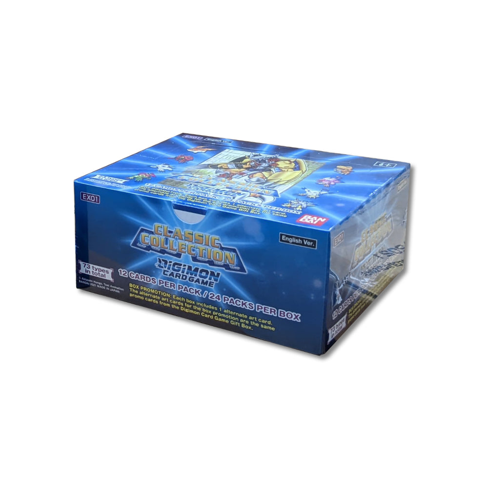 Digimon Trading Card Game Classic Collection (EX01) Booster Display